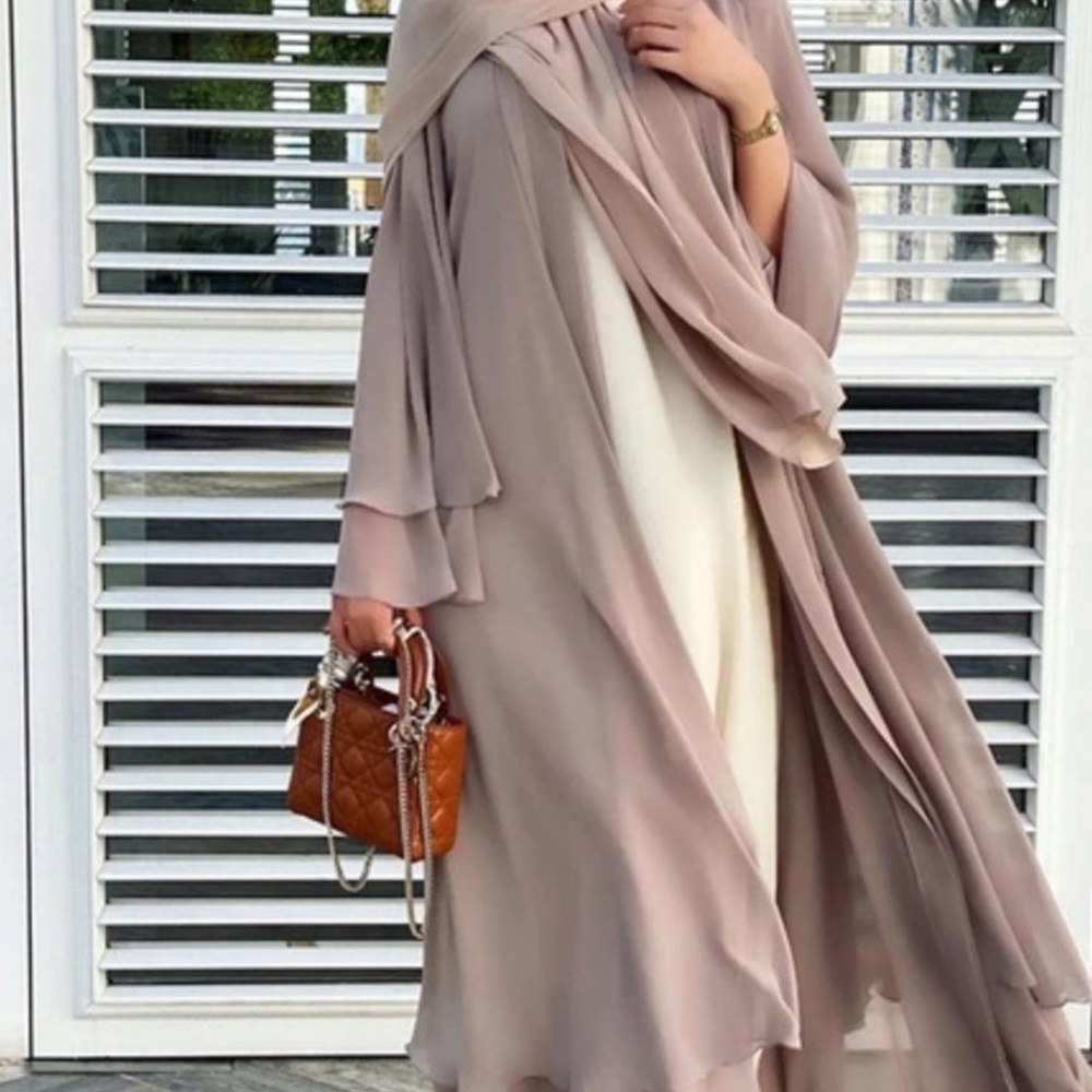 Chiffon abaya/cardigan
